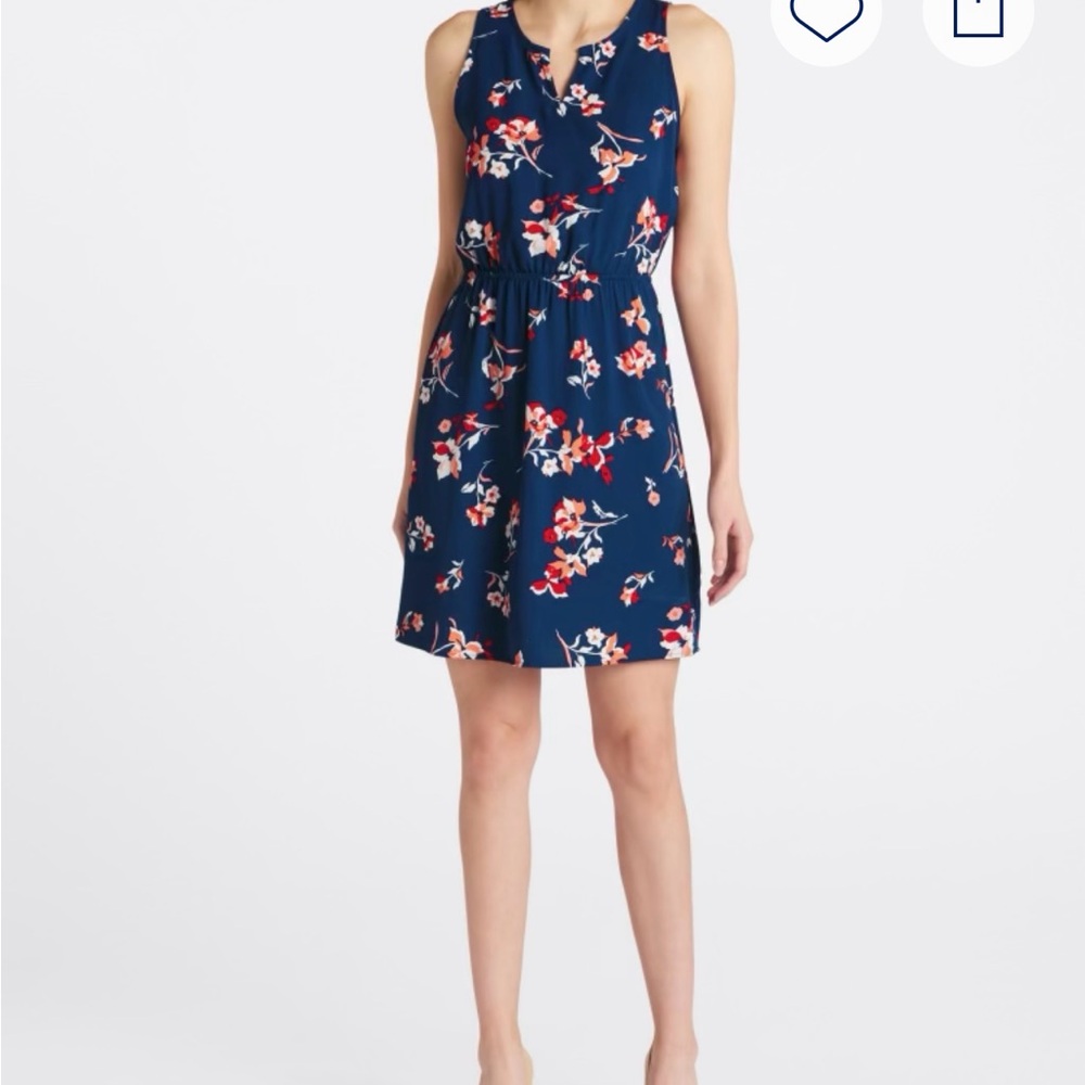 41 Hawthorn Trisha Split Neck Dress - M, NWT
